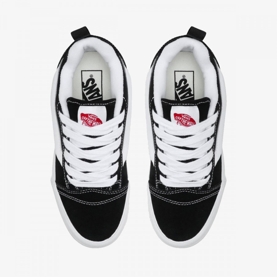VANS Knu Stack Black/True Whit, 5.5, Medium 