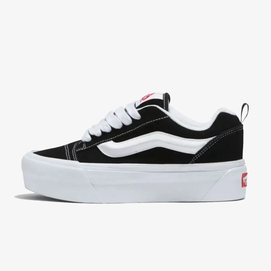 VANS Knu Stack Black/True Whit, 5.5, Medium 