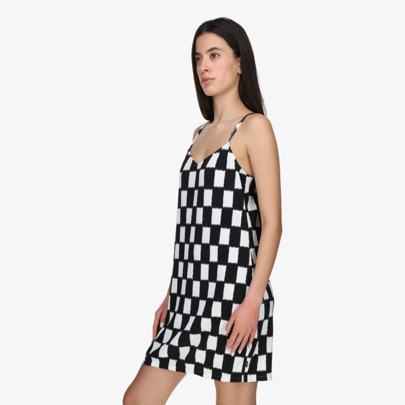 VANS BENTON CHECKER CAMI DRESS 