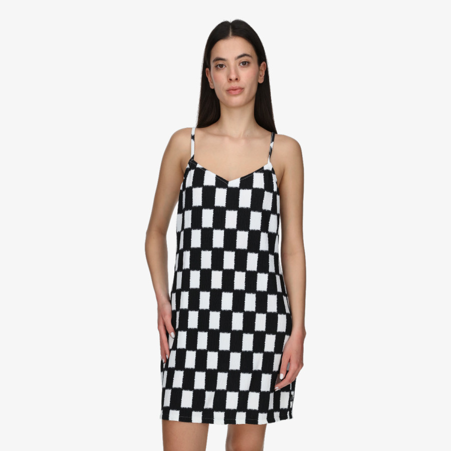 VANS BENTON CHECKER CAMI DRESS 