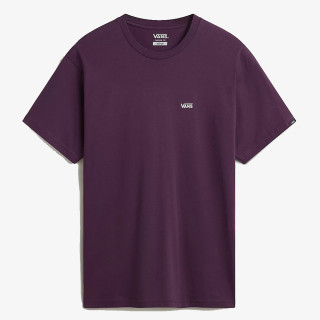 VANS MN LEFT CHEST LOGO T BLACKBERRY 