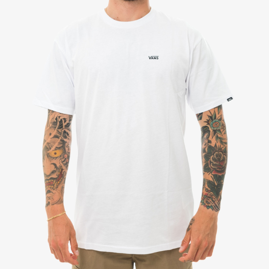 VANS MN LEFT CHEST LOGO T WHITE/BLAC 