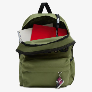 VANS WM REALM FLYING V BACKPACK LODEN GREEN 