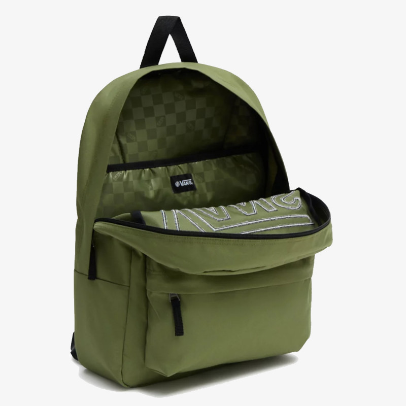 VANS WM REALM FLYING V BACKPACK LODEN GREEN 