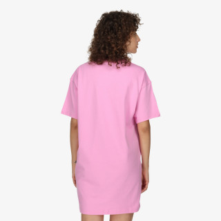 VANS WM CENTER VEE TEE DRESS CYCLAMEN 