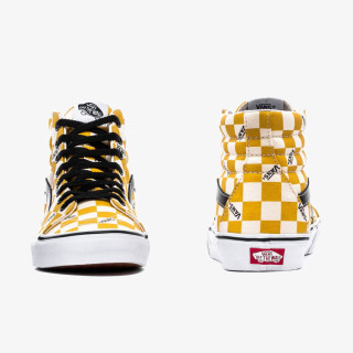 VANS UA SK8-HI (BIG CHECK)YLK 