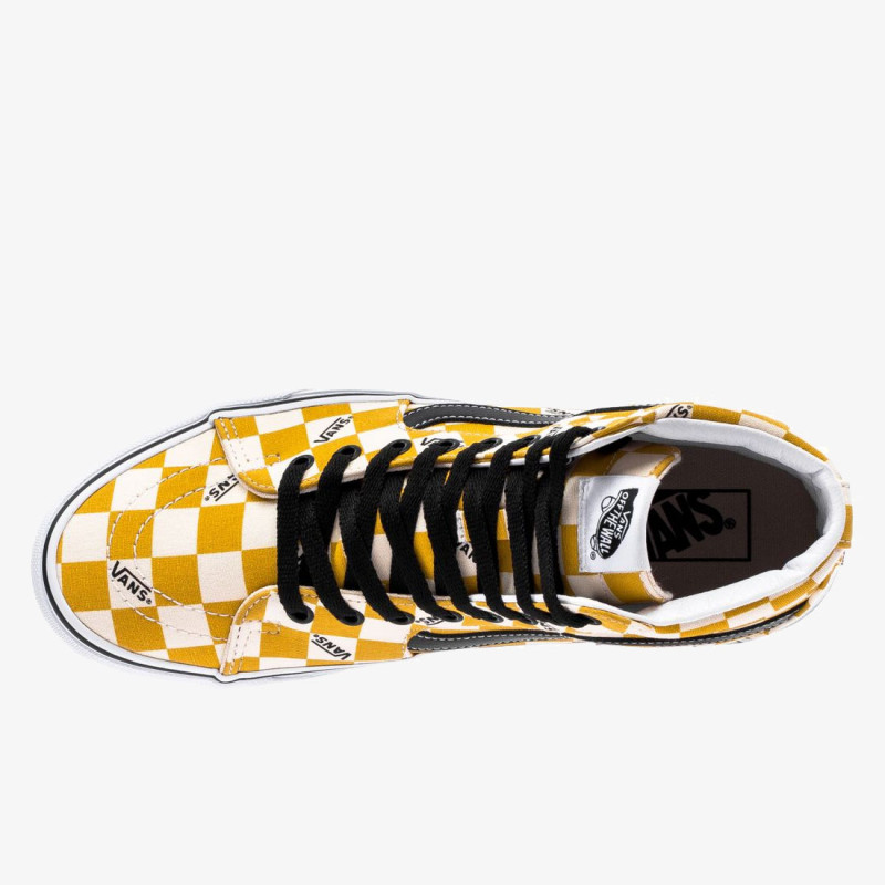 VANS UA SK8-HI (BIG CHECK)YLK 