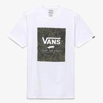 VANS MN CLASSIC PRINT BOX WHITE/LODEN, Small 