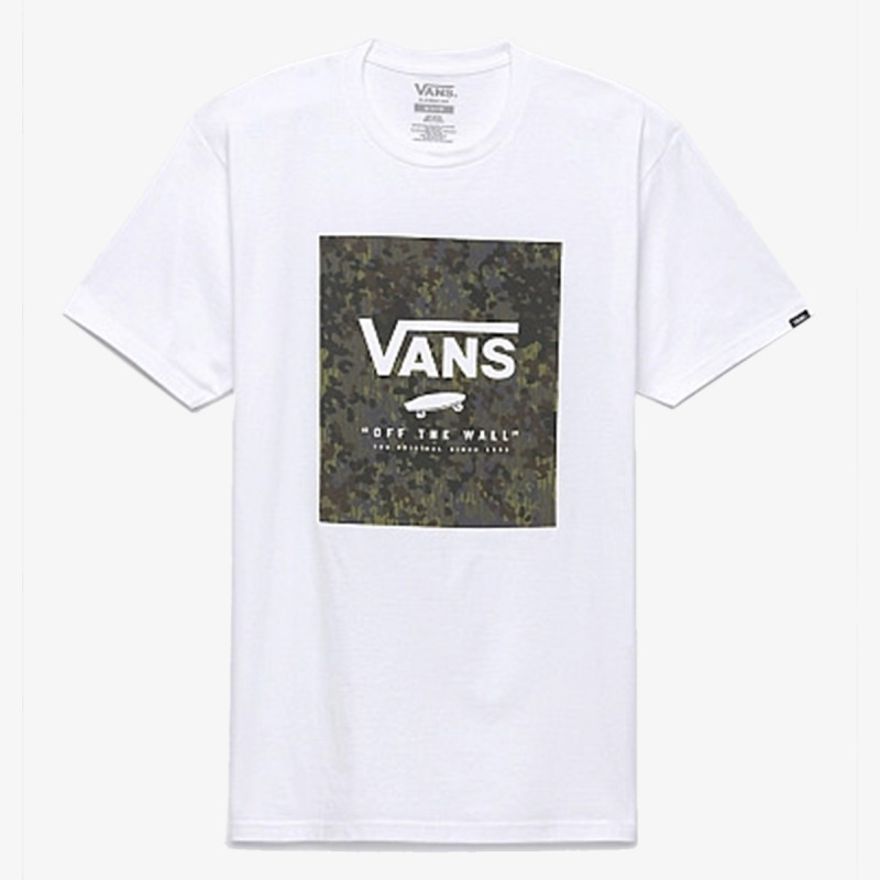 VANS MN CLASSIC PRINT BOX WHITE/LODEN, Small 