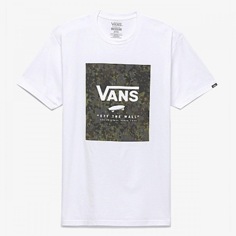 VANS MN CLASSIC PRINT BOX WHITE/LODEN, Small 