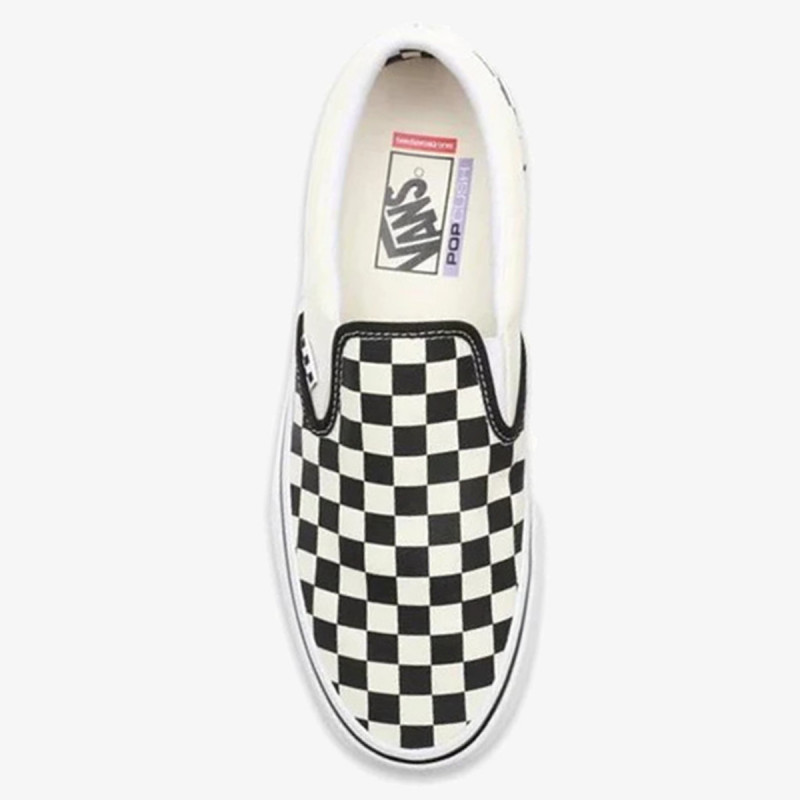 VANS MN SKATE SLIP-ON (CHECKERBOARD) BLACK/OF 