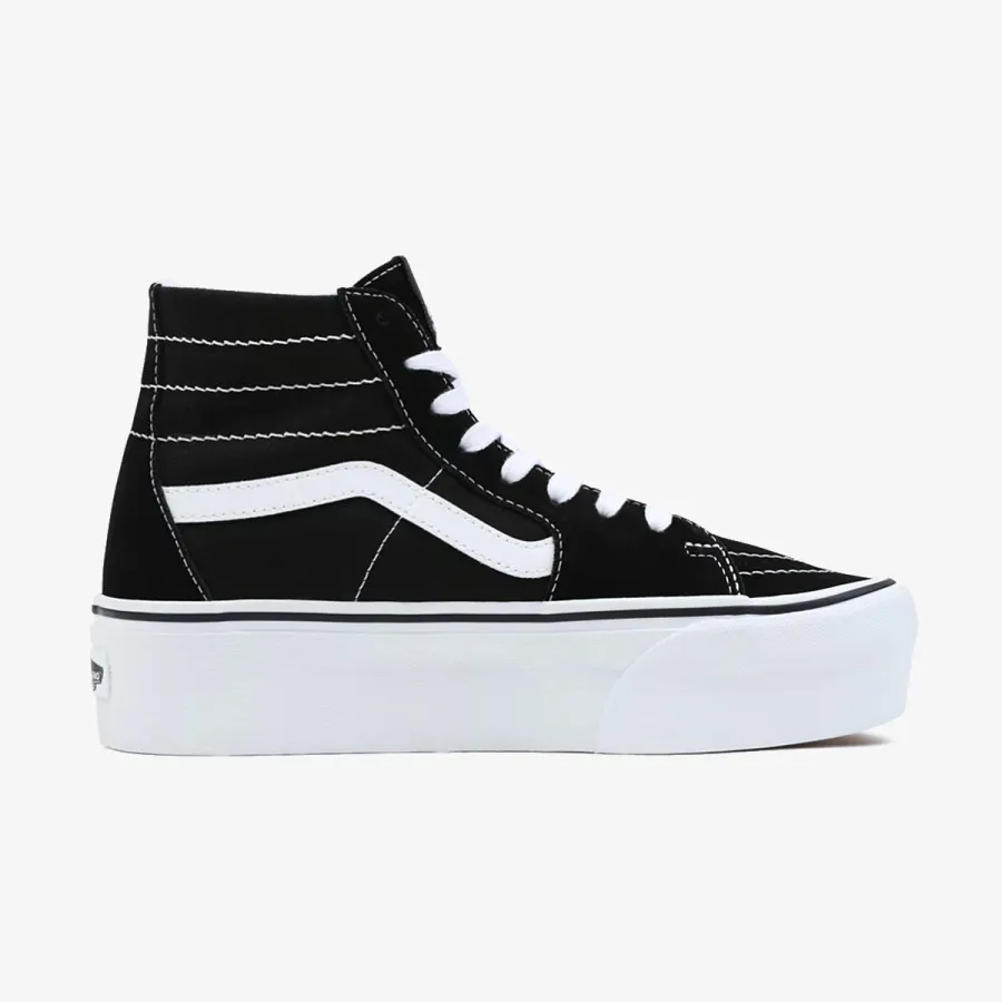 VANS UA SK8-Hi Tapered Stackfo BLK, 6, Medium 