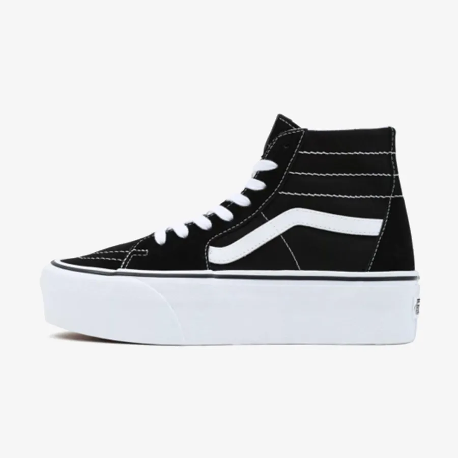 VANS UA SK8-Hi Tapered Stackfo BLK, 6, Medium 