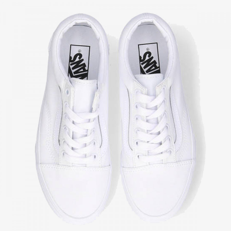 VANS UA Old Skool Stackform TRUE WHITE 