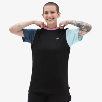 VANS VANS LEFT CHEST COLORBLOCK E BLACK 
